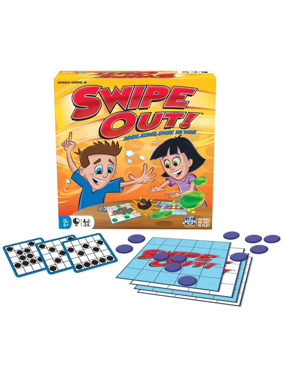 Настольная игра Swipe Out! R&R Games — изображение 2 из 2, нет цвета