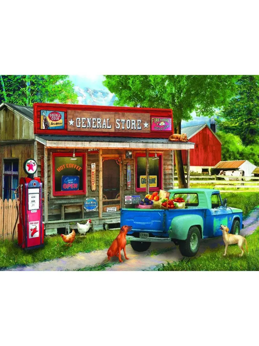Пазл «Утренняя остановка» (300 деталей) для взрослых Sunsout — изображение 3 из 5, нет цвета
