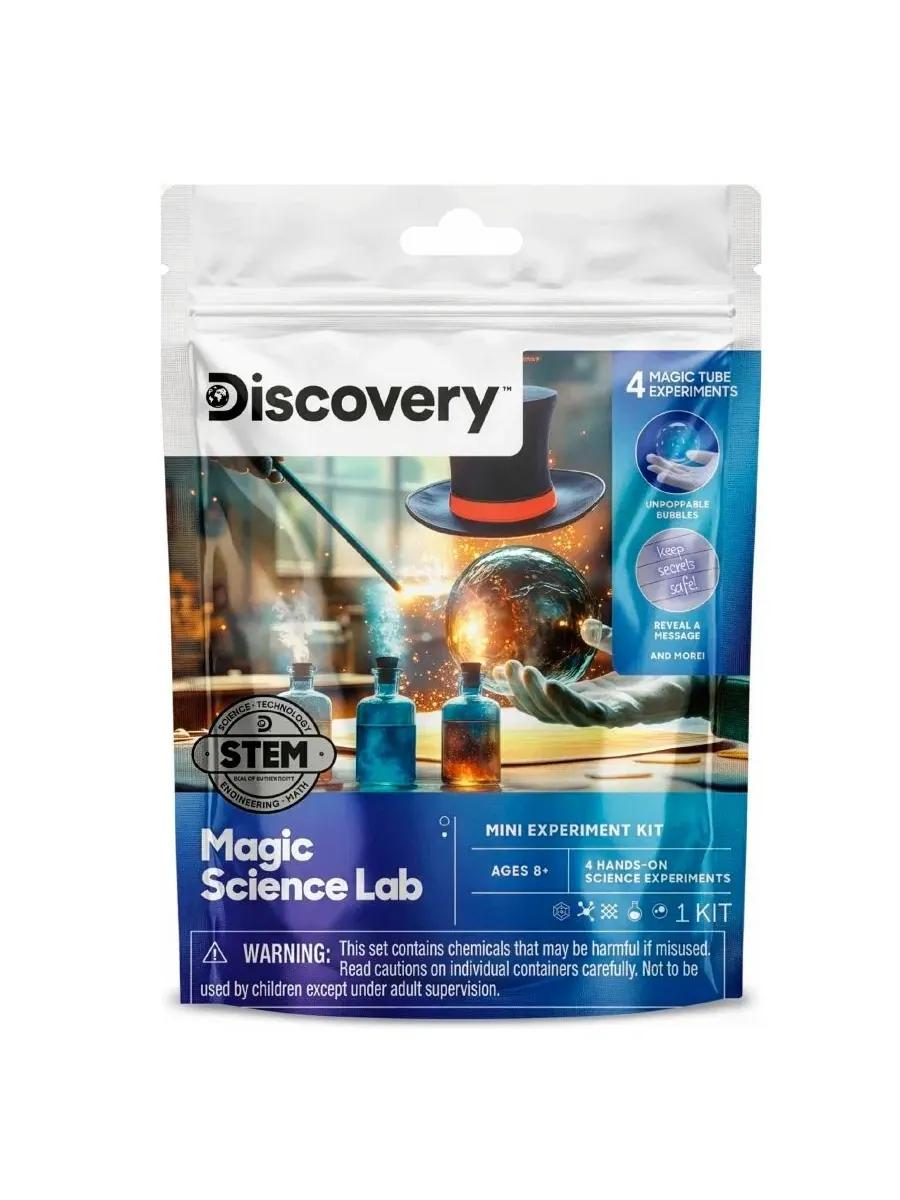Мини-набор для экспериментов «Магическая научная лаборатория» Discovery Kids