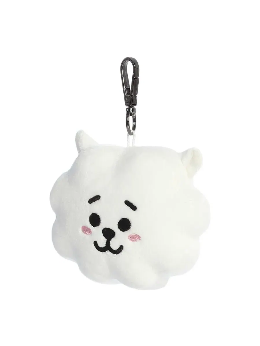 Мини-брелок RJ BT21, очаровательная плюшевая игрушка Aurora — изображение 4 из 5, белый