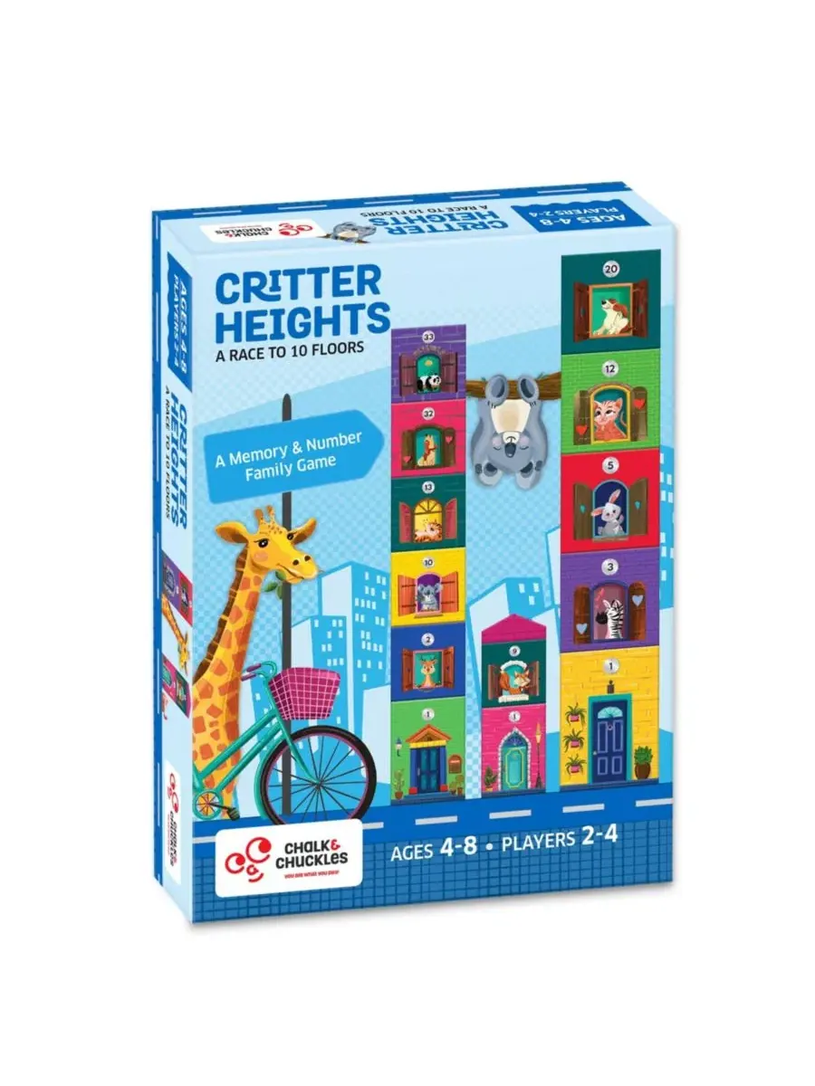 Настольная игра Critter Heights Chalk & Chuckles — мульти