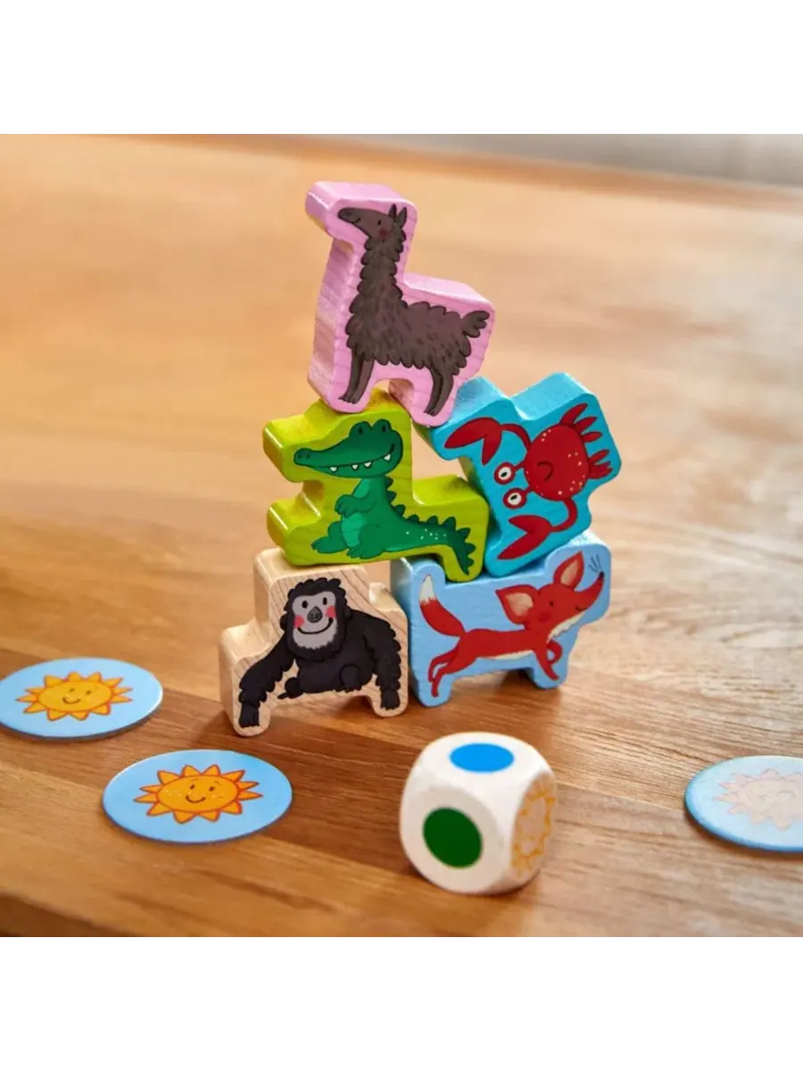 Настольная игра Animal Upon Animal Junior Haba — изображение 2 из 8, мульти