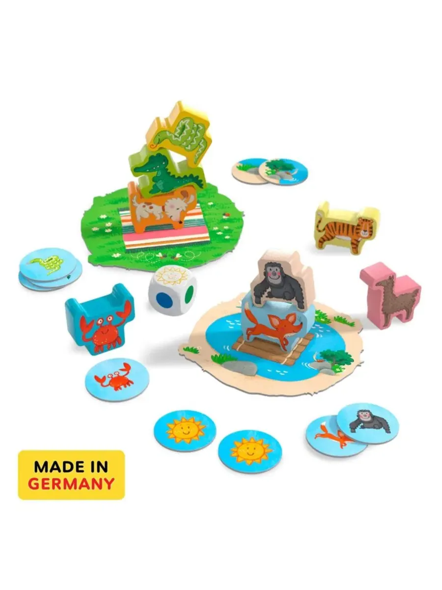 Настольная игра Animal Upon Animal Junior Haba — изображение 4 из 8, мульти