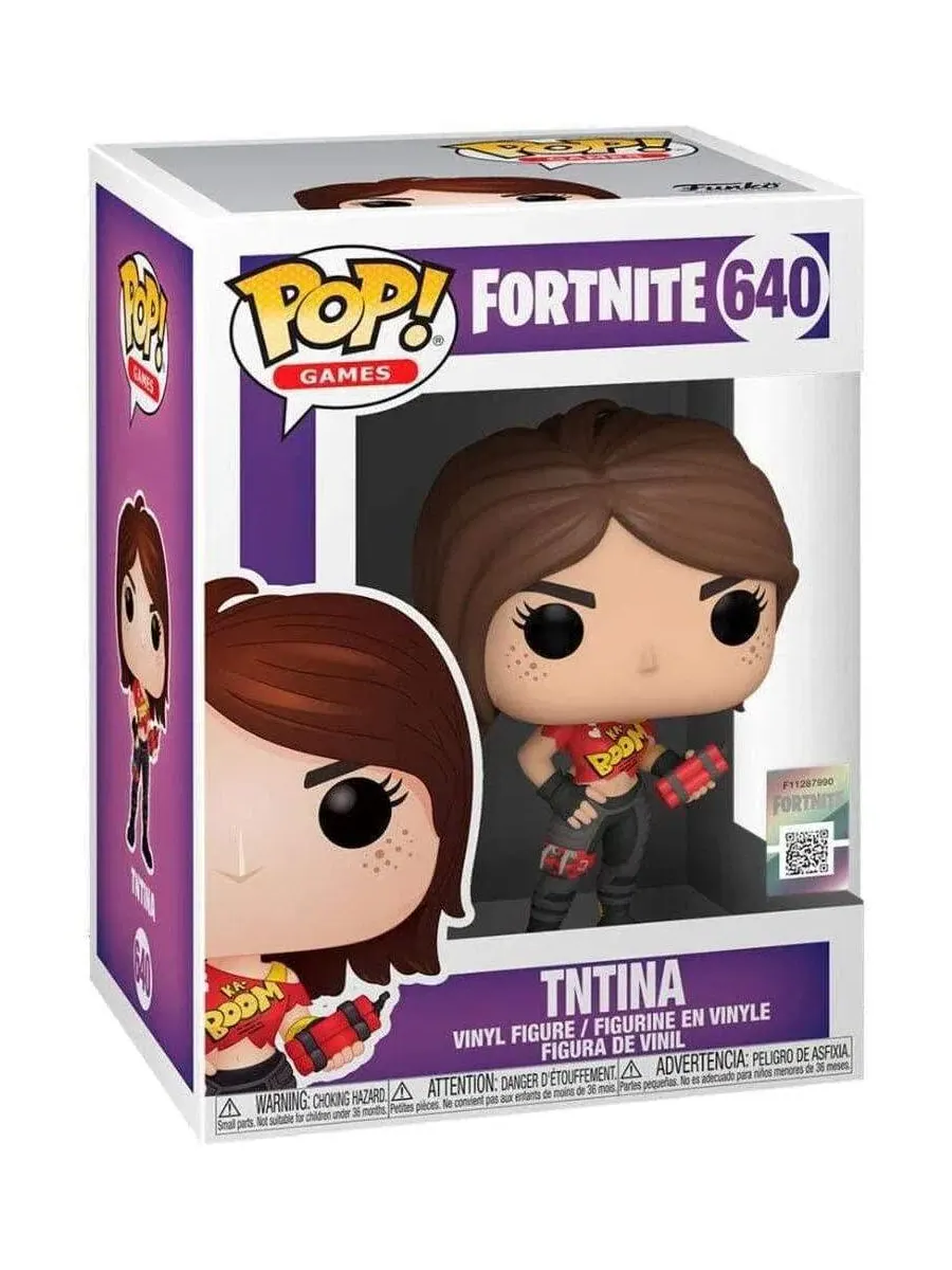 Виниловая фигурка Funko POP по мотивам Fortnite, TNTina — изображение 2 из 3, нет цвета