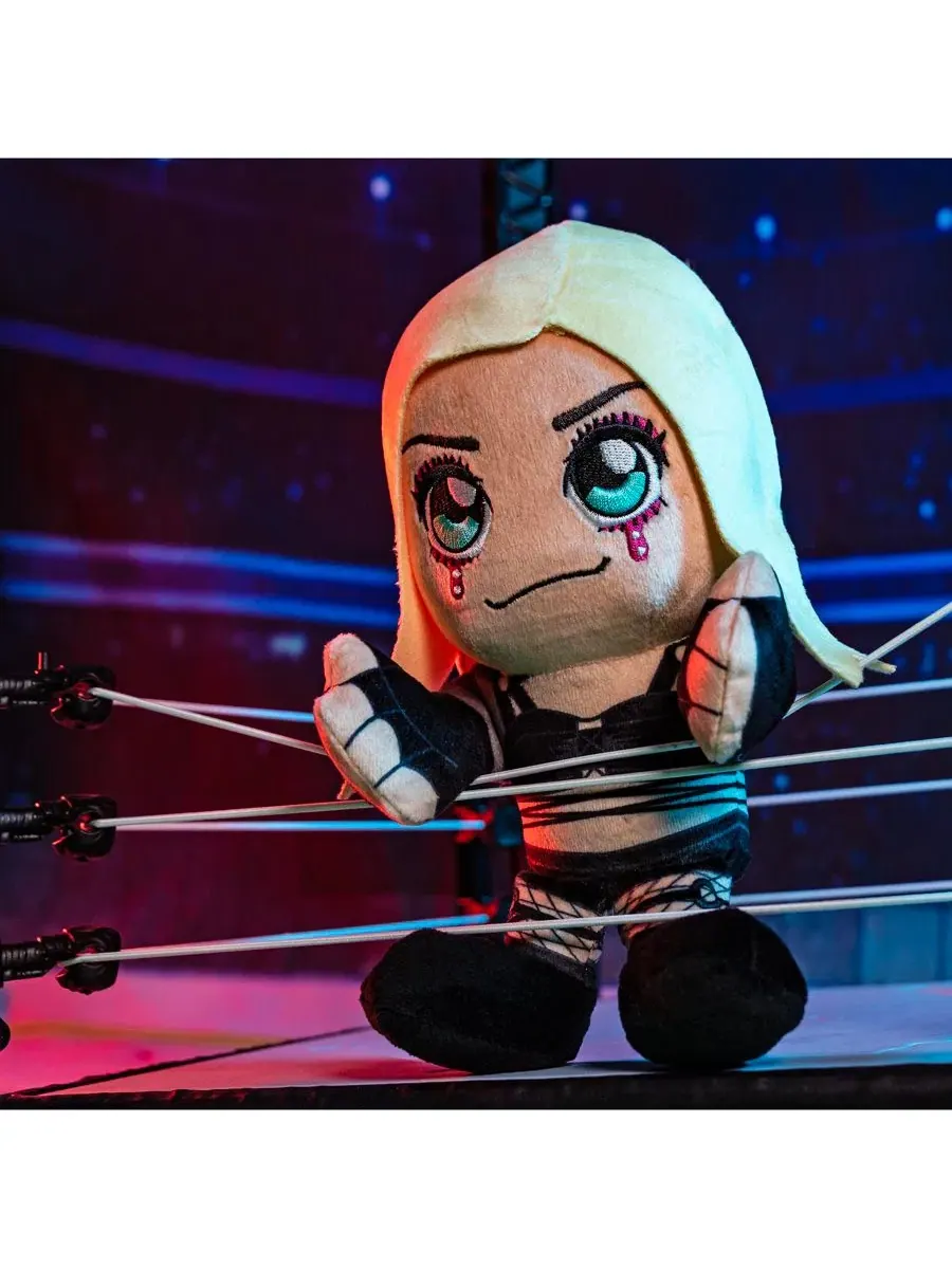 WWE Liv Morgan Kuricha Plush - мягкая игрушка в стиле чиби Bleacher Creatures — изображение 4 из 7, мульти