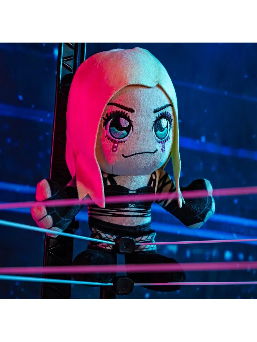 WWE Liv Morgan Kuricha Plush - мягкая игрушка в стиле чиби Bleacher Creatures — изображение 5 из 7, мульти