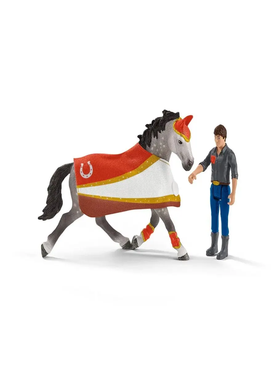 Игровой набор «Конный клуб: гимнастический комплекс Мии» Schleich — изображение 7 из 8, мульти