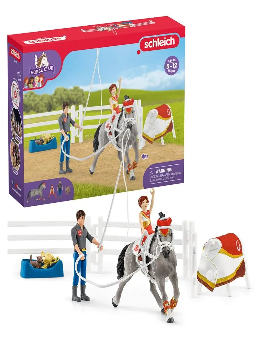 Игровой набор «Конный клуб: гимнастический комплекс Мии» Schleich — изображение 8 из 8, мульти