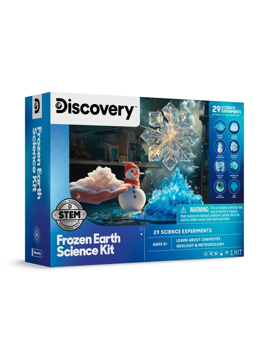 Научный набор «Замерзшая Земля» Discovery Kids