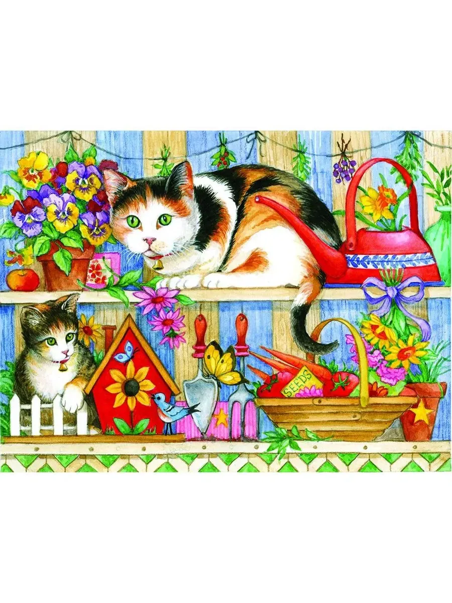 Пазл 500 элементов Cat Bells SunsOut, 46 x 61 см — изображение 4 из 5, нет цвета
