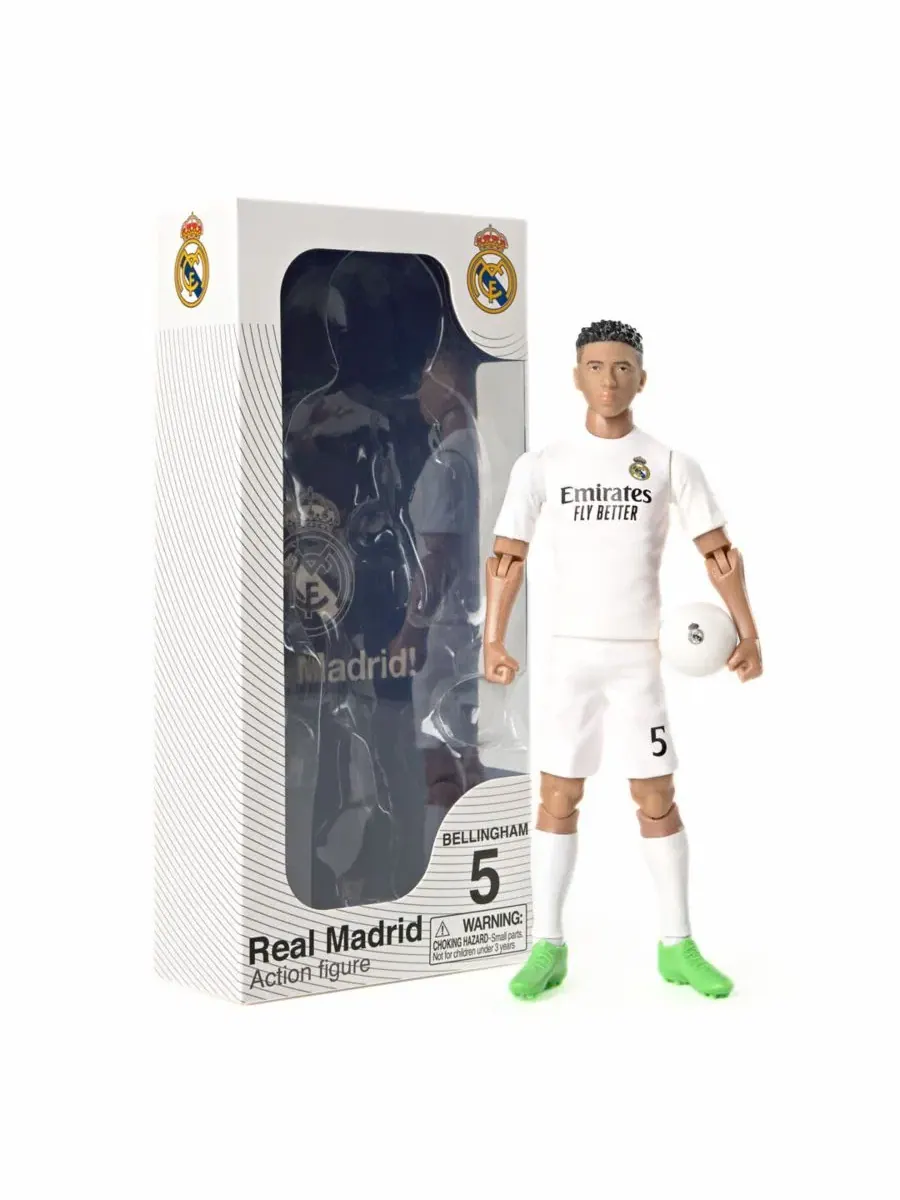 Коллекционная фигурка с 10 точками артикуляции, Real Madrid Bellingham Banbo Toys — мульти