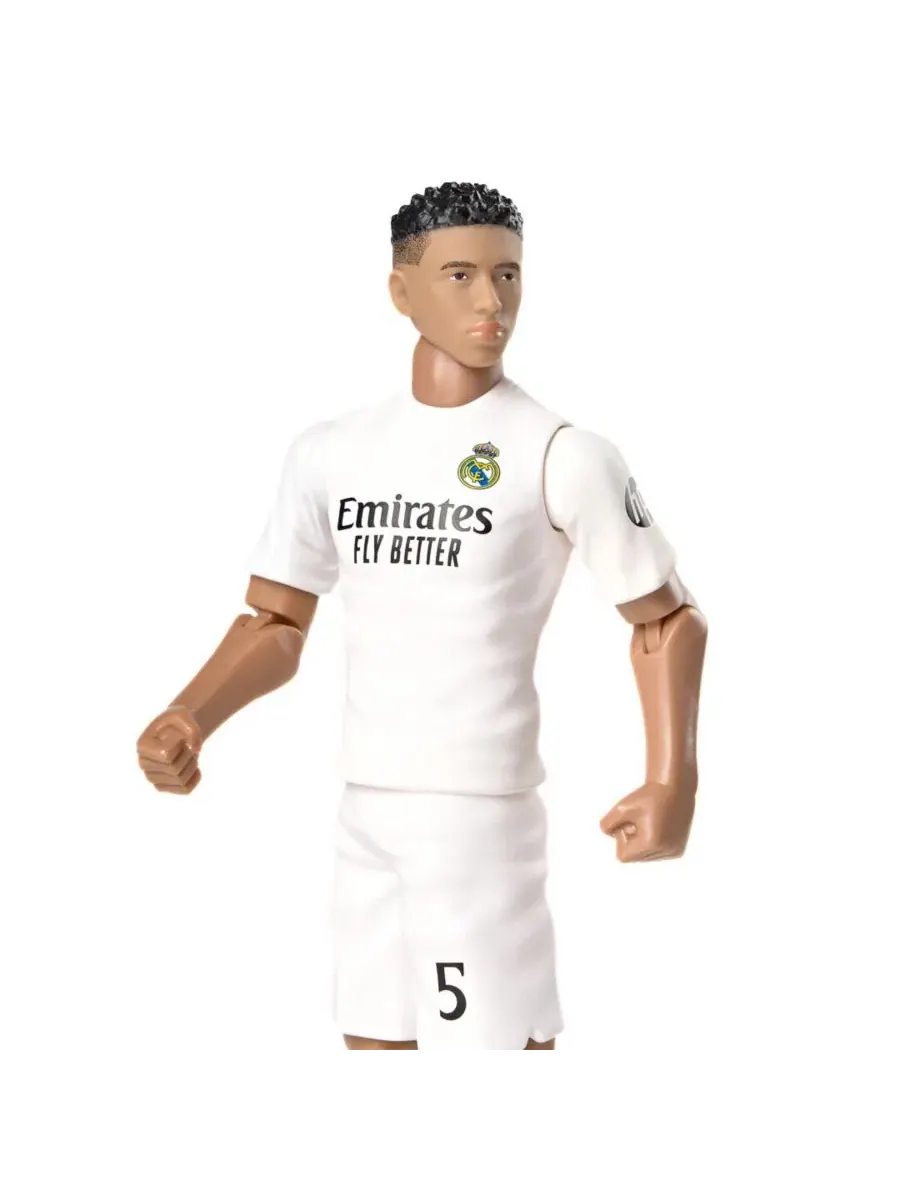 Коллекционная фигурка с 10 точками артикуляции, Real Madrid Bellingham Banbo Toys — изображение 4 из 8, нет цвета