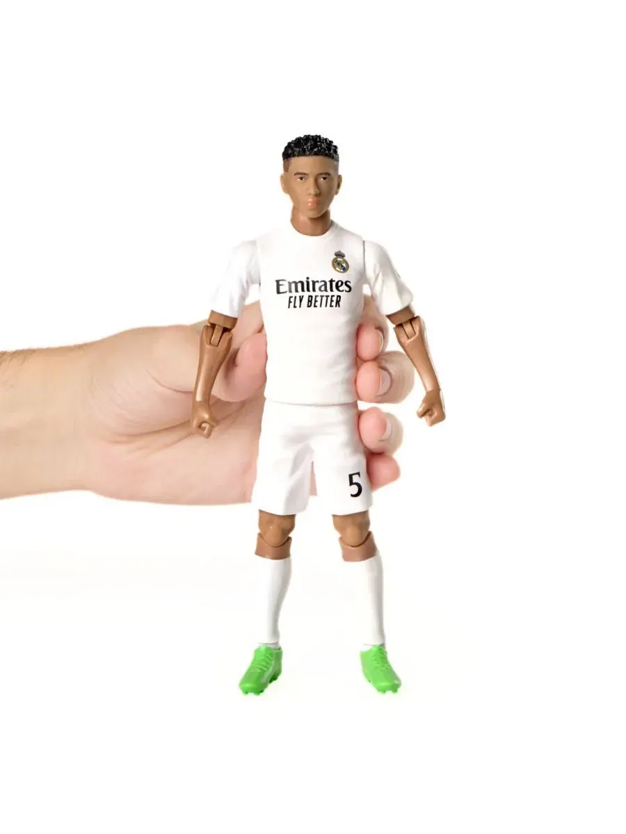 Коллекционная фигурка с 10 точками артикуляции, Real Madrid Bellingham Banbo Toys — изображение 7 из 8, нет цвета