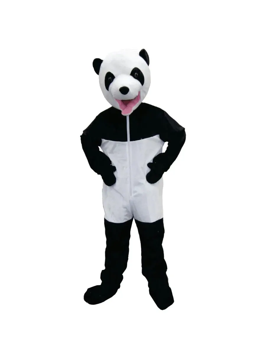 Костюм панды с маской-головой Giant Panda Jumpsuit & Head Mask Dress Up America
