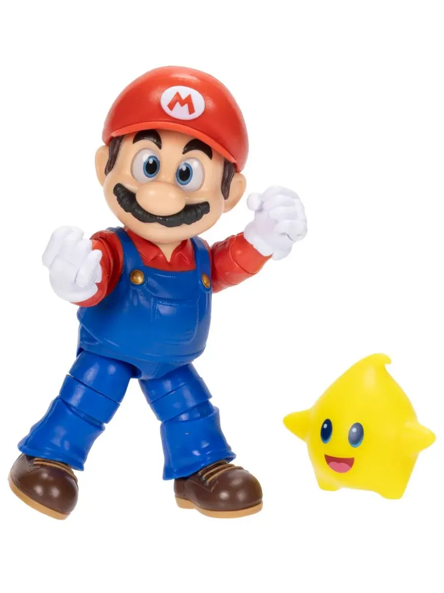 Набор из 5 фигурок Марио из фильма «Галактика» Super Mario — изображение 3 из 4, нет цвета