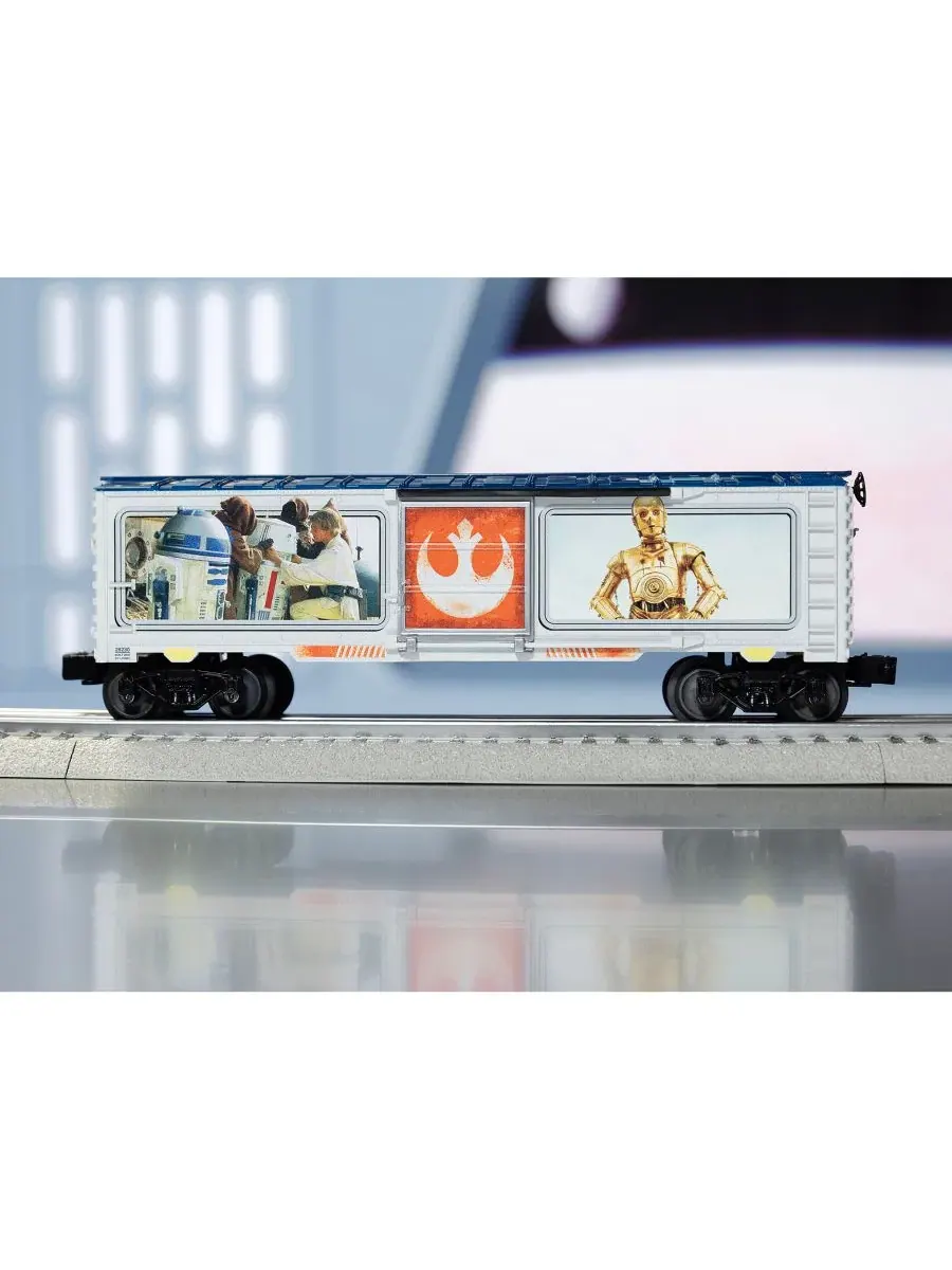 Вагон-модель поезда Disney Star Wars R2-D2 C-3PO в масштабе O Lionel — изображение 2 из 16, мульти