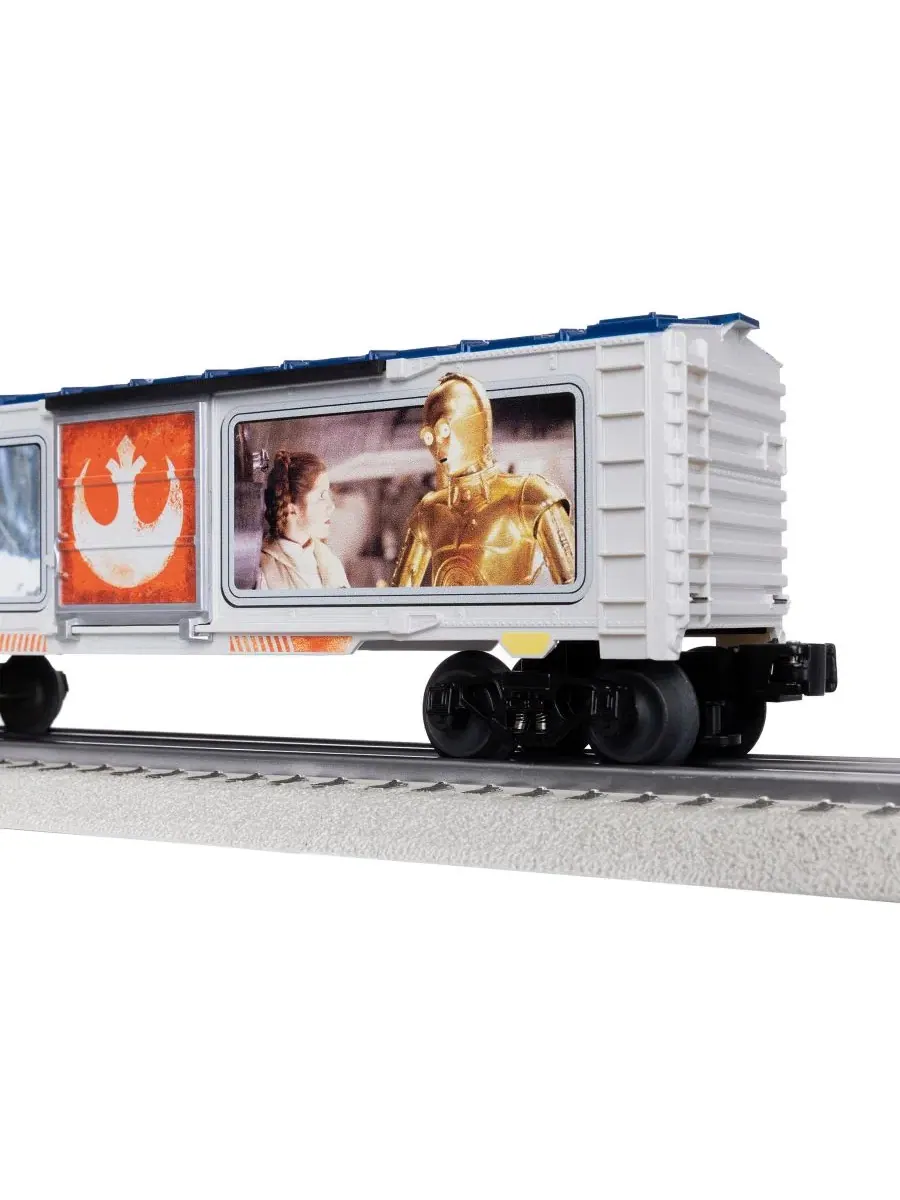 Вагон-модель поезда Disney Star Wars R2-D2 C-3PO в масштабе O Lionel — изображение 12 из 16, мульти