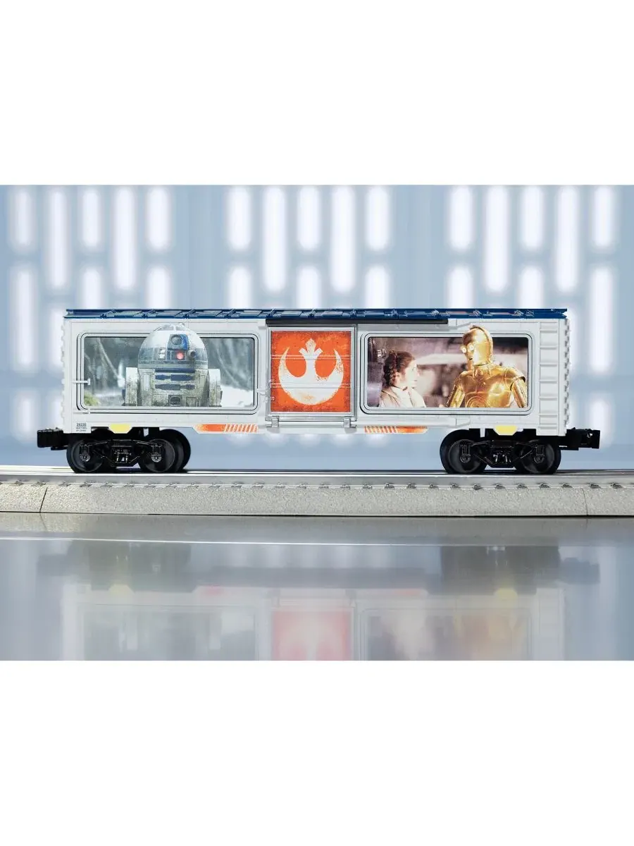 Вагон-модель поезда Disney Star Wars R2-D2 C-3PO в масштабе O Lionel — изображение 13 из 16, мульти