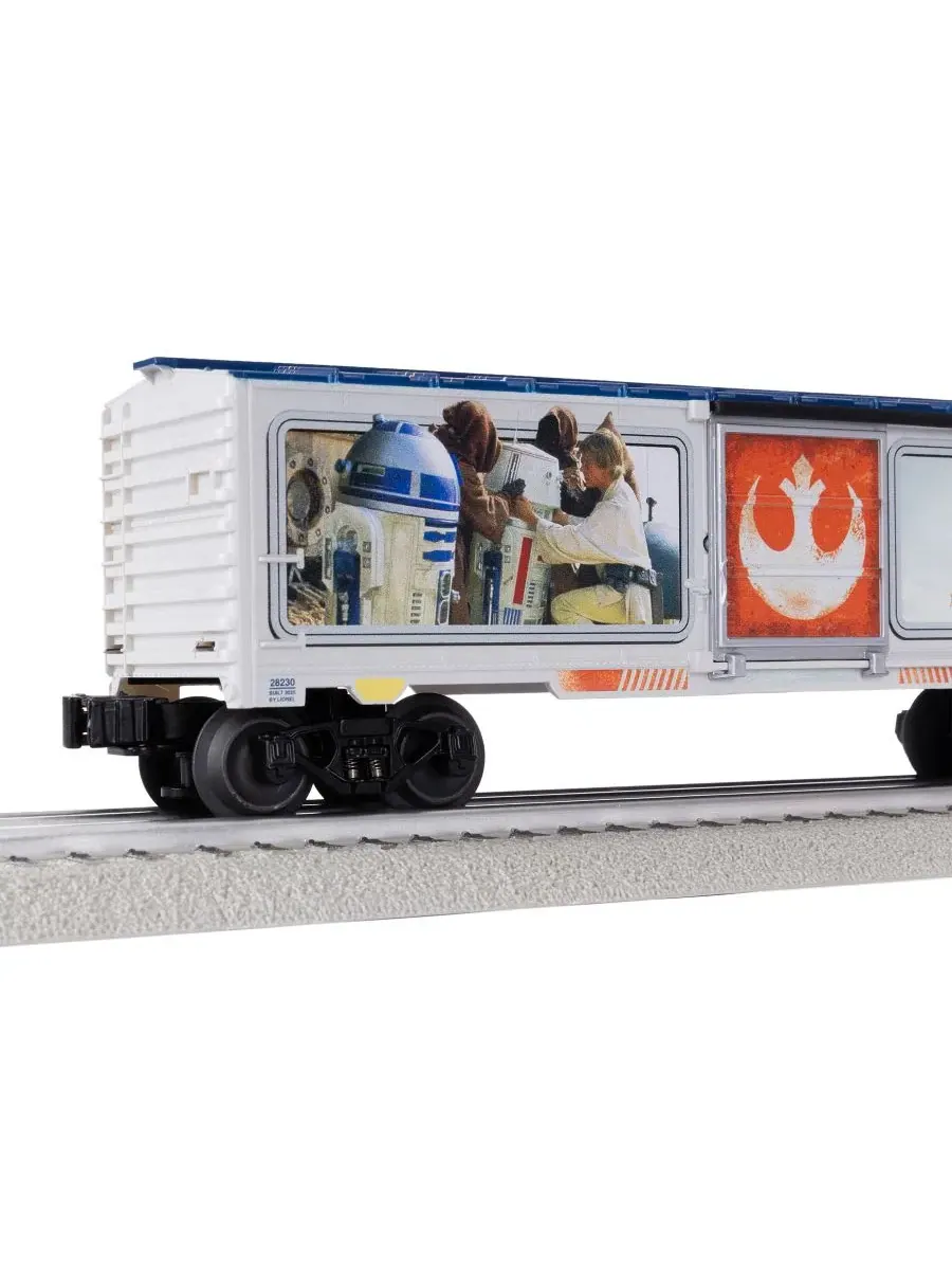 Вагон-модель поезда Disney Star Wars R2-D2 C-3PO в масштабе O Lionel — изображение 14 из 16, мульти