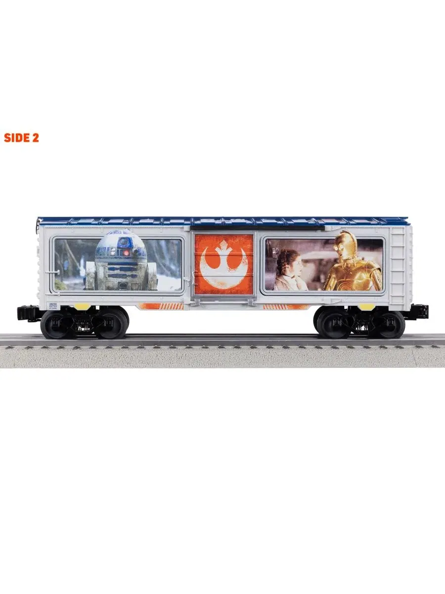 Вагон-модель поезда Disney Star Wars R2-D2 C-3PO в масштабе O Lionel — изображение 6 из 16, мульти