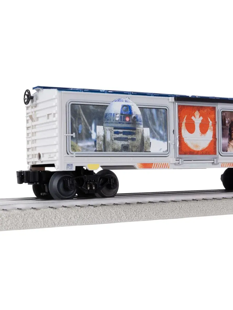 Вагон-модель поезда Disney Star Wars R2-D2 C-3PO в масштабе O Lionel — изображение 8 из 16, мульти