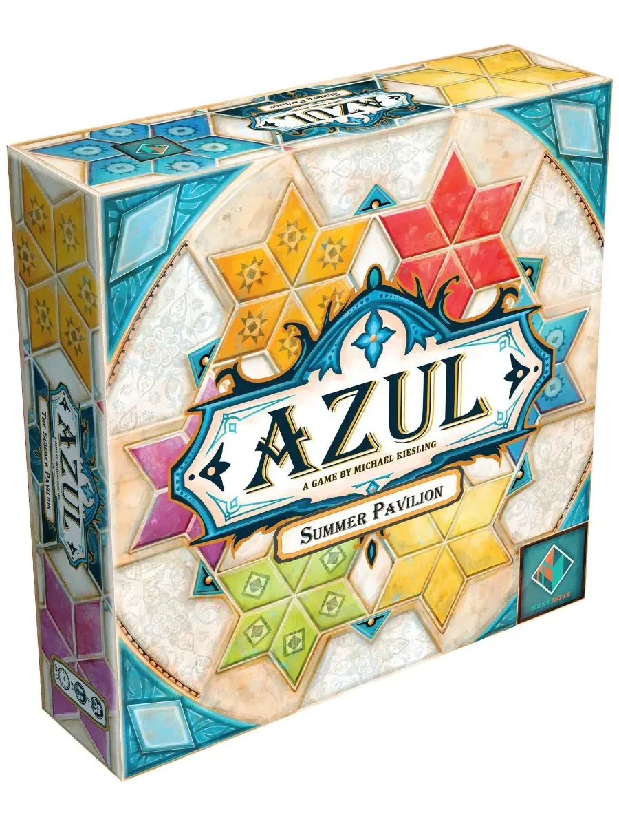 Настольная игра Azul: Summer Pavilion, 159 элементов Next Move Games