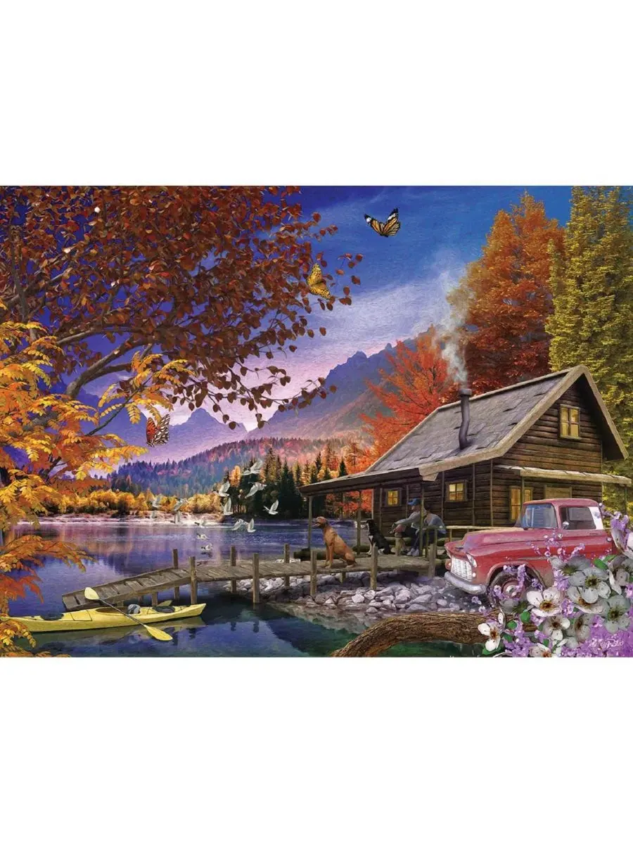 Пазл 1000 элементов Afternoon Rest SunsOut — изображение 3 из 5, нет цвета
