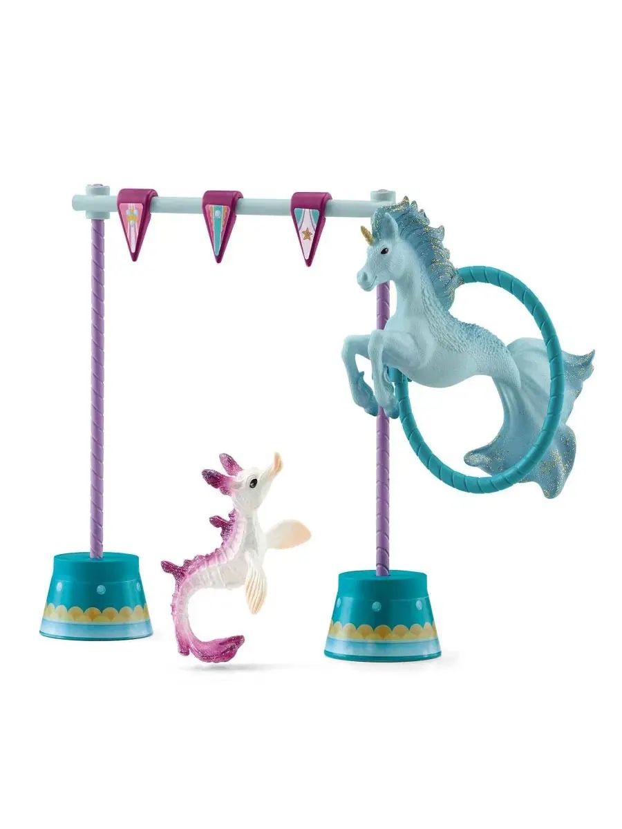 Игровой набор с русалкой и дельфином Schleich Bayala Magical Underwater Tournament — изображение 7 из 9, мульти