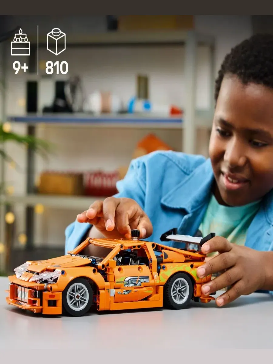 Конструктор LEGO Technic Fast and Furious Toyota Supra MK4 42204, 810 деталей — изображение 2 из 7, мульти