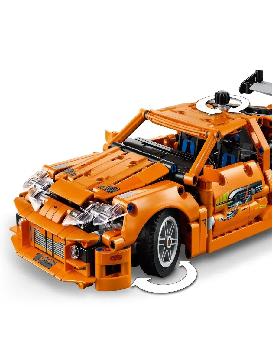 Конструктор LEGO Technic Fast and Furious Toyota Supra MK4 42204, 810 деталей — изображение 3 из 7, мульти