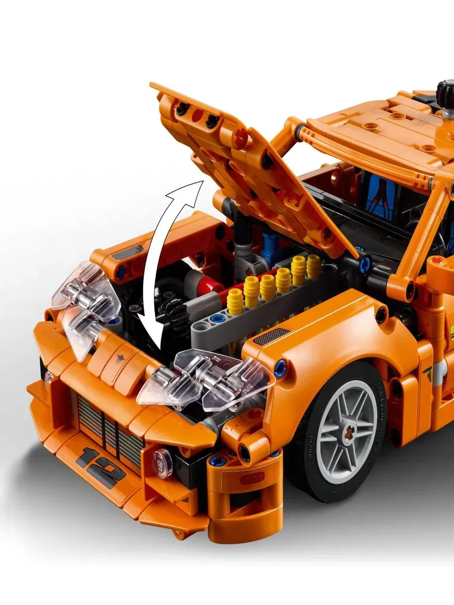 Конструктор LEGO Technic Fast and Furious Toyota Supra MK4 42204, 810 деталей — изображение 7 из 7, мульти