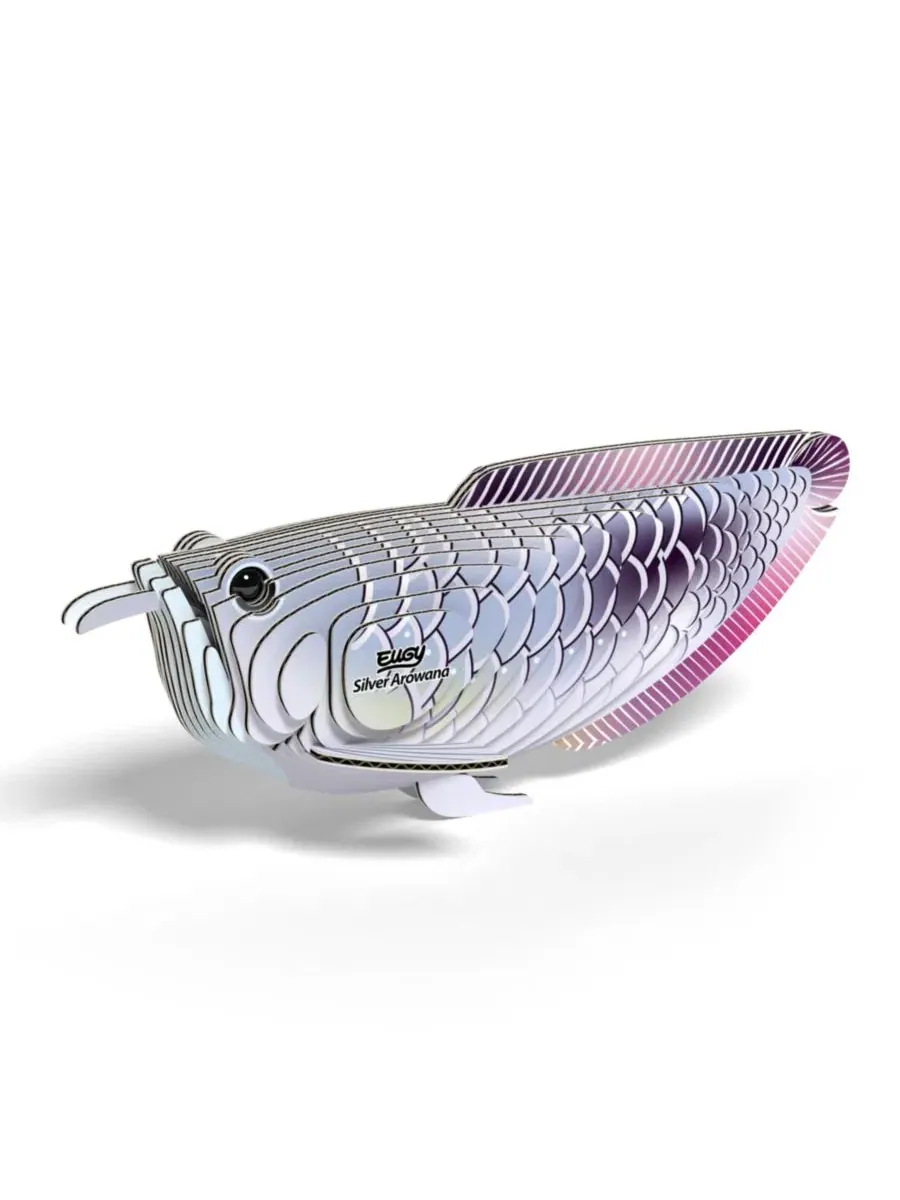 3D-пазл Silver Arowana Eugy — изображение 2 из 3, нет цвета