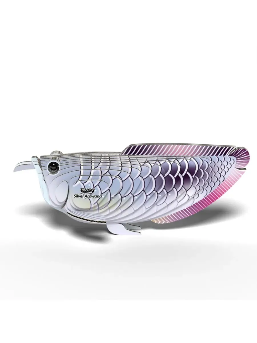 3D-пазл Silver Arowana Eugy — изображение 3 из 3, нет цвета