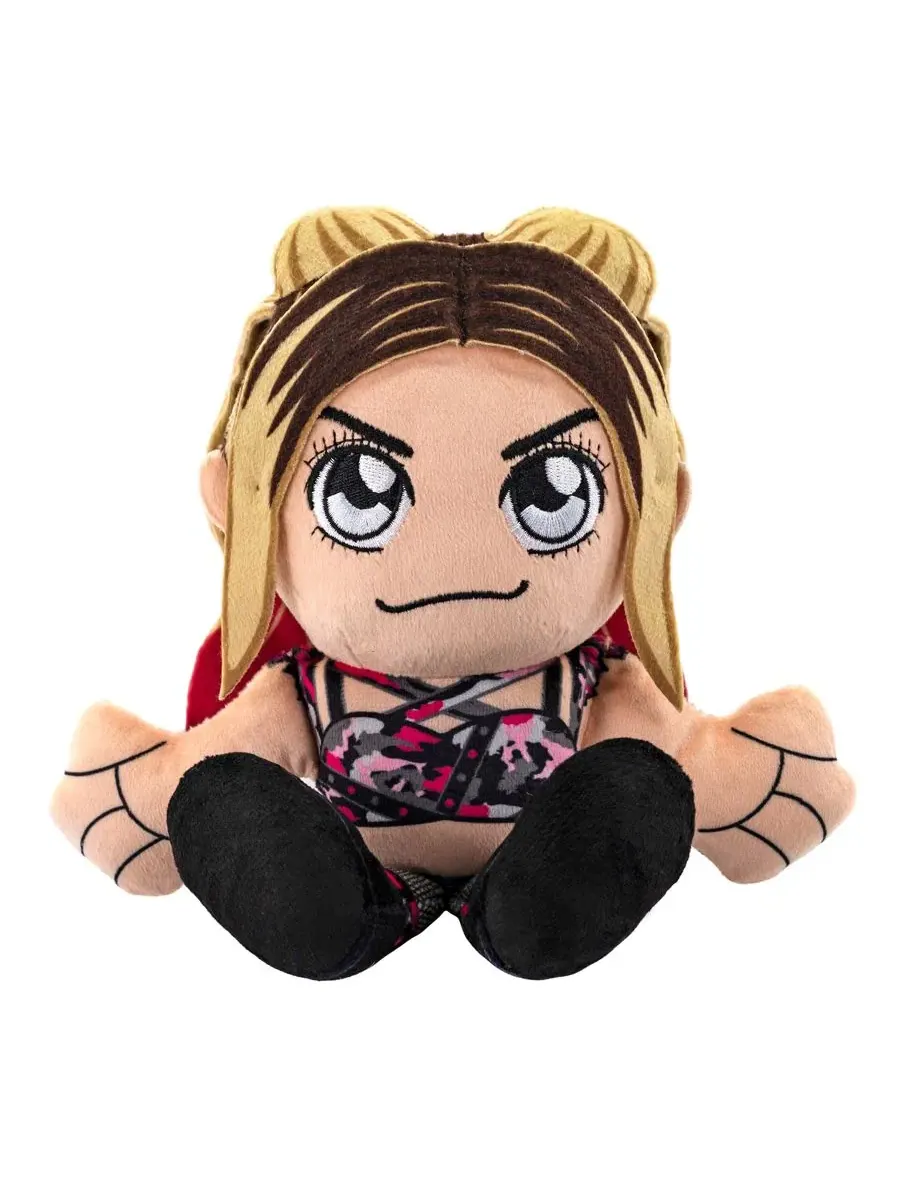 Мягкая плюшевая игрушка WWE Алекса Блисс Курича (20 см) в сидячем положении - в стиле чиби Bleacher — мульти