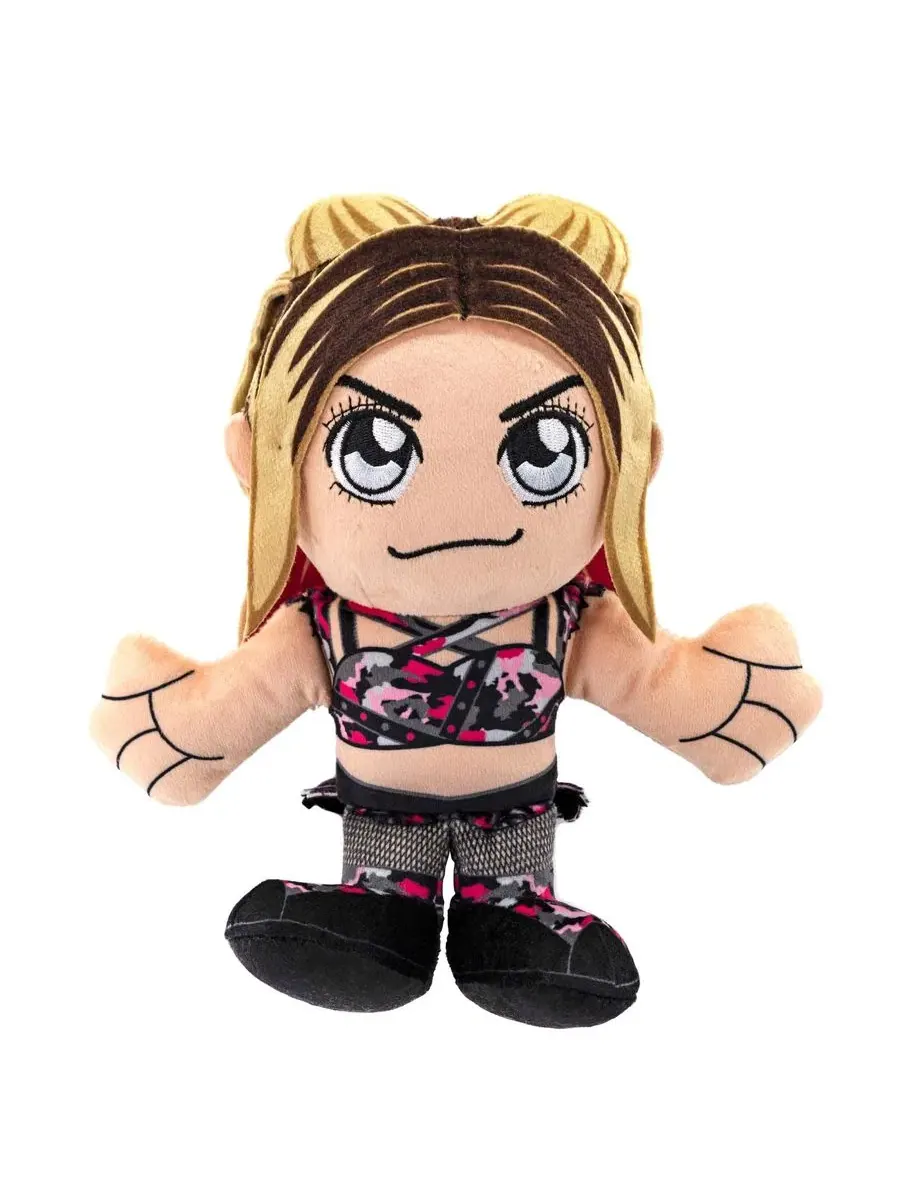 Мягкая плюшевая игрушка WWE Алекса Блисс Курича (20 см) в сидячем положении - в стиле чиби Bleacher — изображение 4 из 7