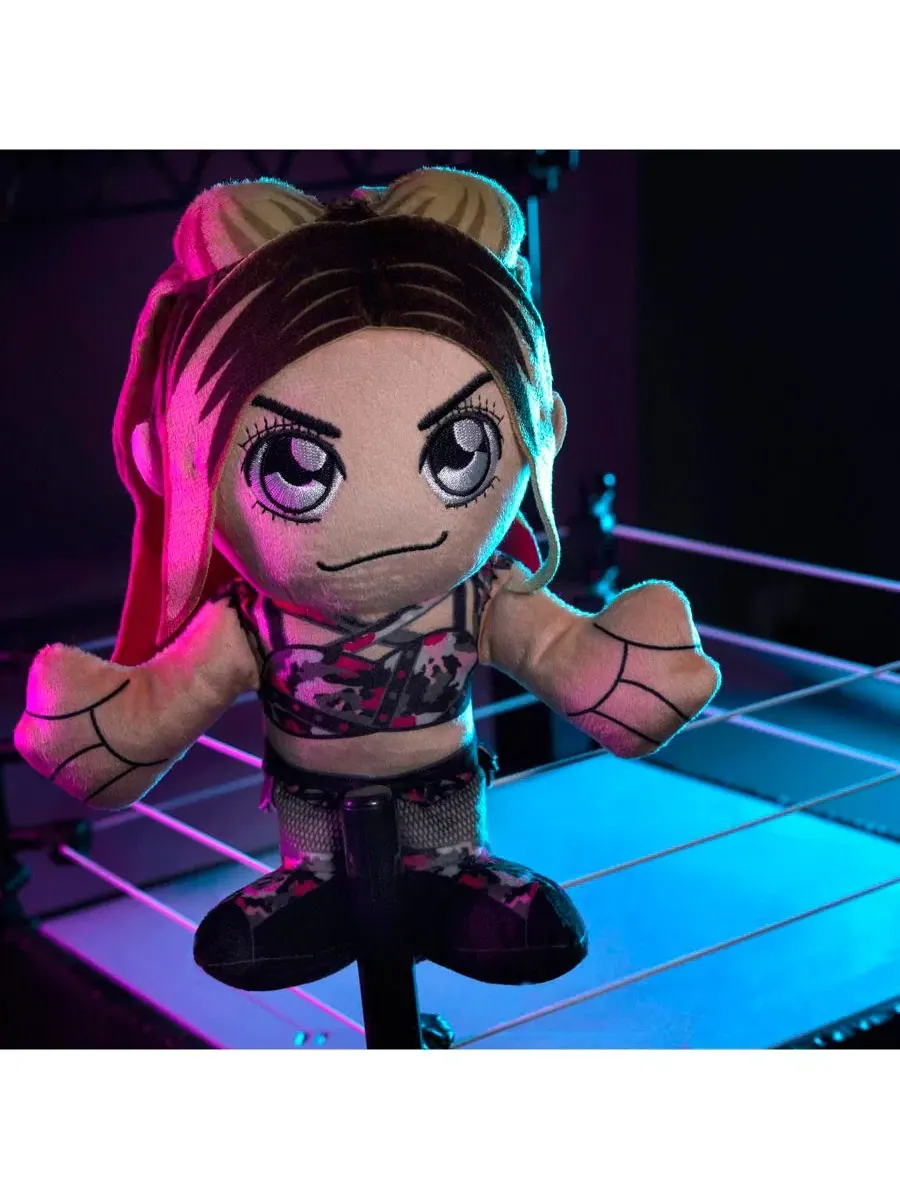 Мягкая плюшевая игрушка WWE Алекса Блисс Курича (20 см) в сидячем положении - в стиле чиби Bleacher — изображение 5 из 7