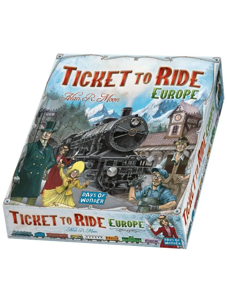 Настольная игра Ticket to Ride Europe Days of Wonder