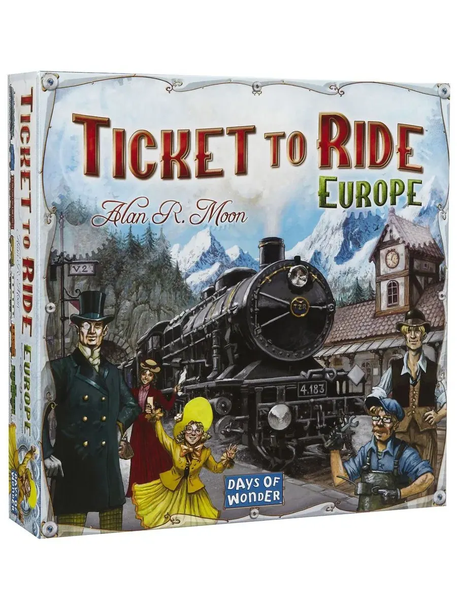 Настольная игра Ticket to Ride Europe Days of Wonder — изображение 2 из 5, нет цвета