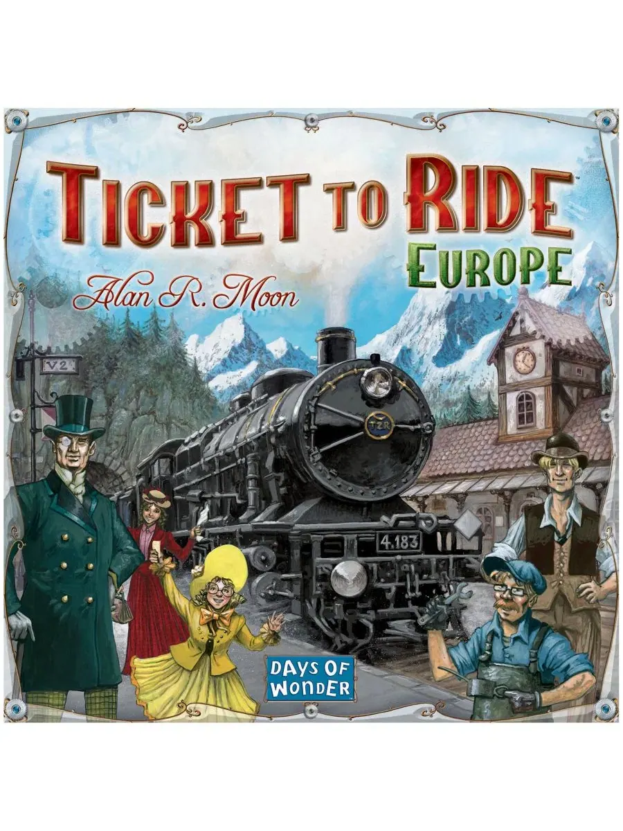 Настольная игра Ticket to Ride Europe Days of Wonder — изображение 5 из 5, нет цвета