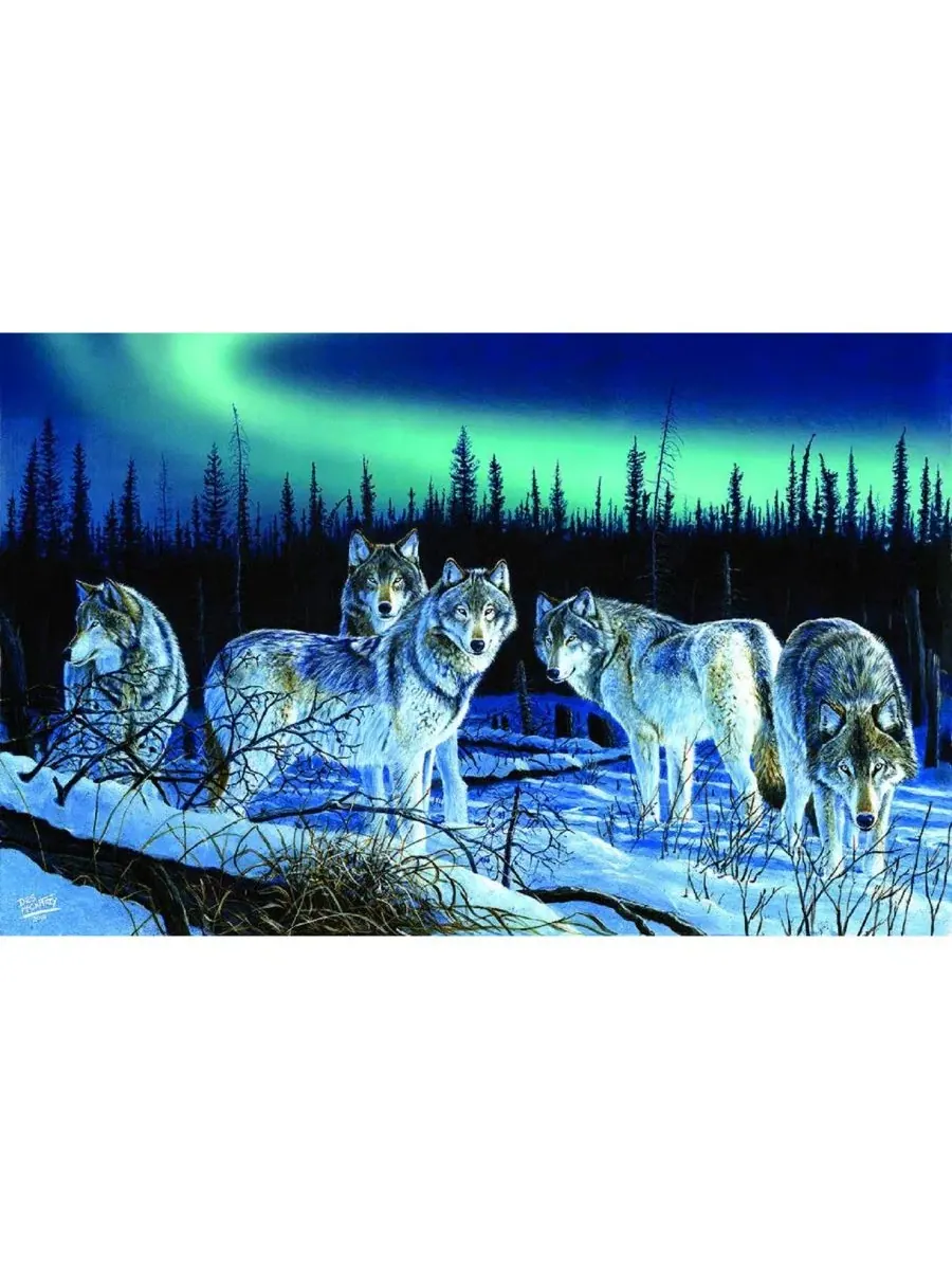 Пазл 550 деталей Hunters Light SunsOut — изображение 4 из 5, нет цвета