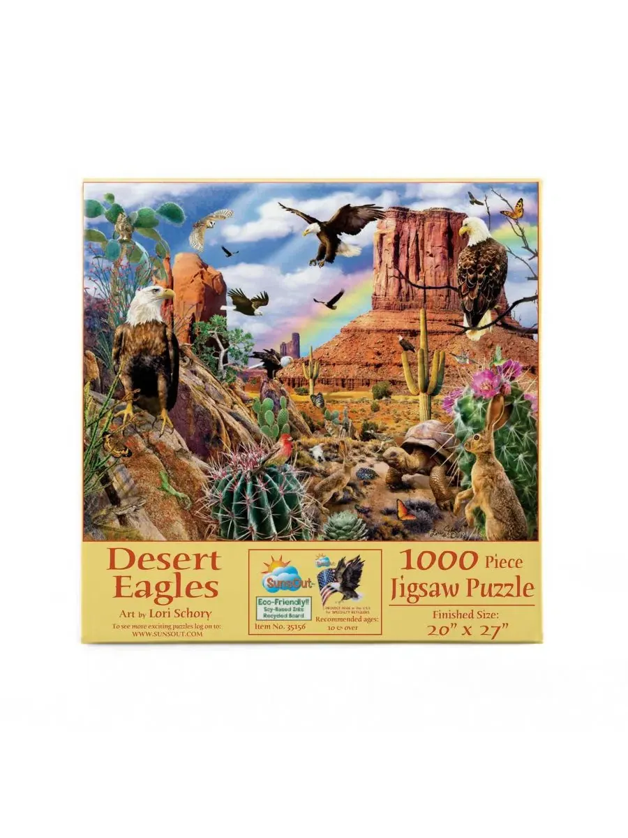 Пазл 1000 элементов Desert Eagles SunsOut, 51 x 69 см — изображение 2 из 5, нет цвета