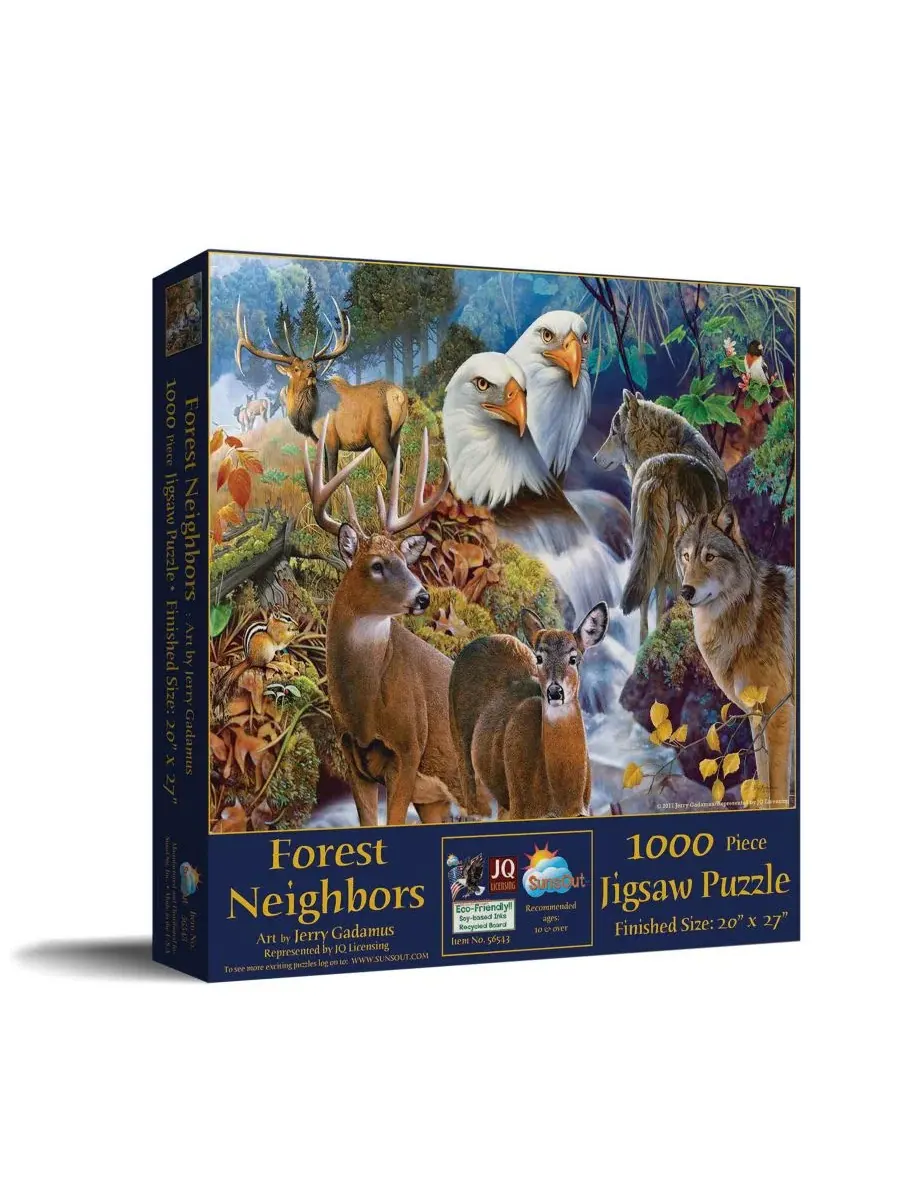 Пазл Forest Neighbors 1000 элементов SunsOut