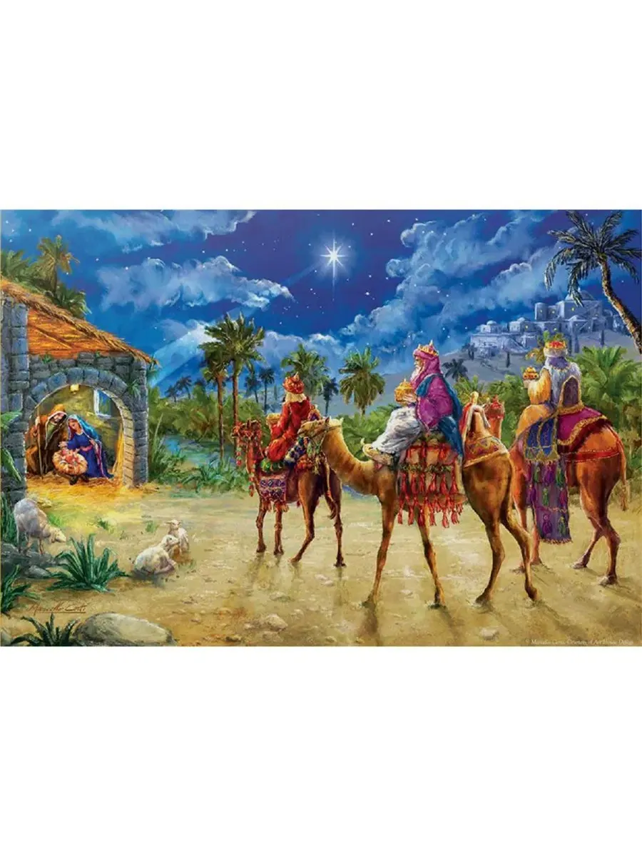 Пазл 550 деталей «Journey of the Magi» SunsOut — изображение 2 из 5, нет цвета