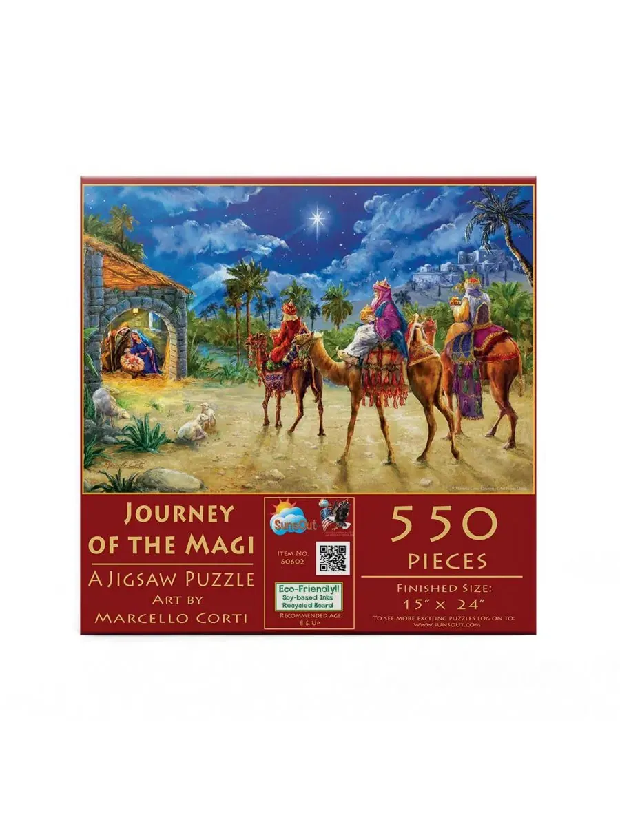Пазл 550 деталей «Journey of the Magi» SunsOut — изображение 3 из 5, нет цвета