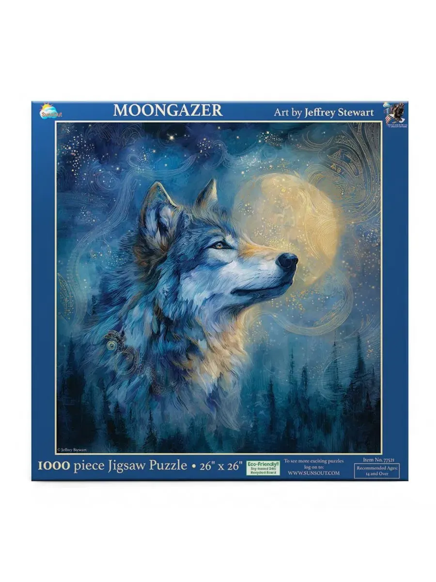 Пазл Moongazer из 1000 деталей для взрослых Sunsout — изображение 2 из 5, нет цвета
