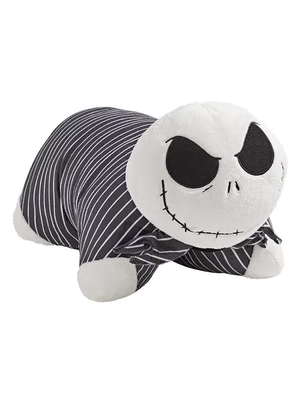 Мягкая игрушка Джек Скеллингтон «Кошмар перед Рождеством» от Disney Pillow Pets — черный