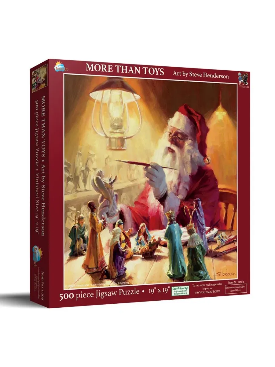 Пазл 500 деталей «More Than Toys» SunsOut, 48×48 см