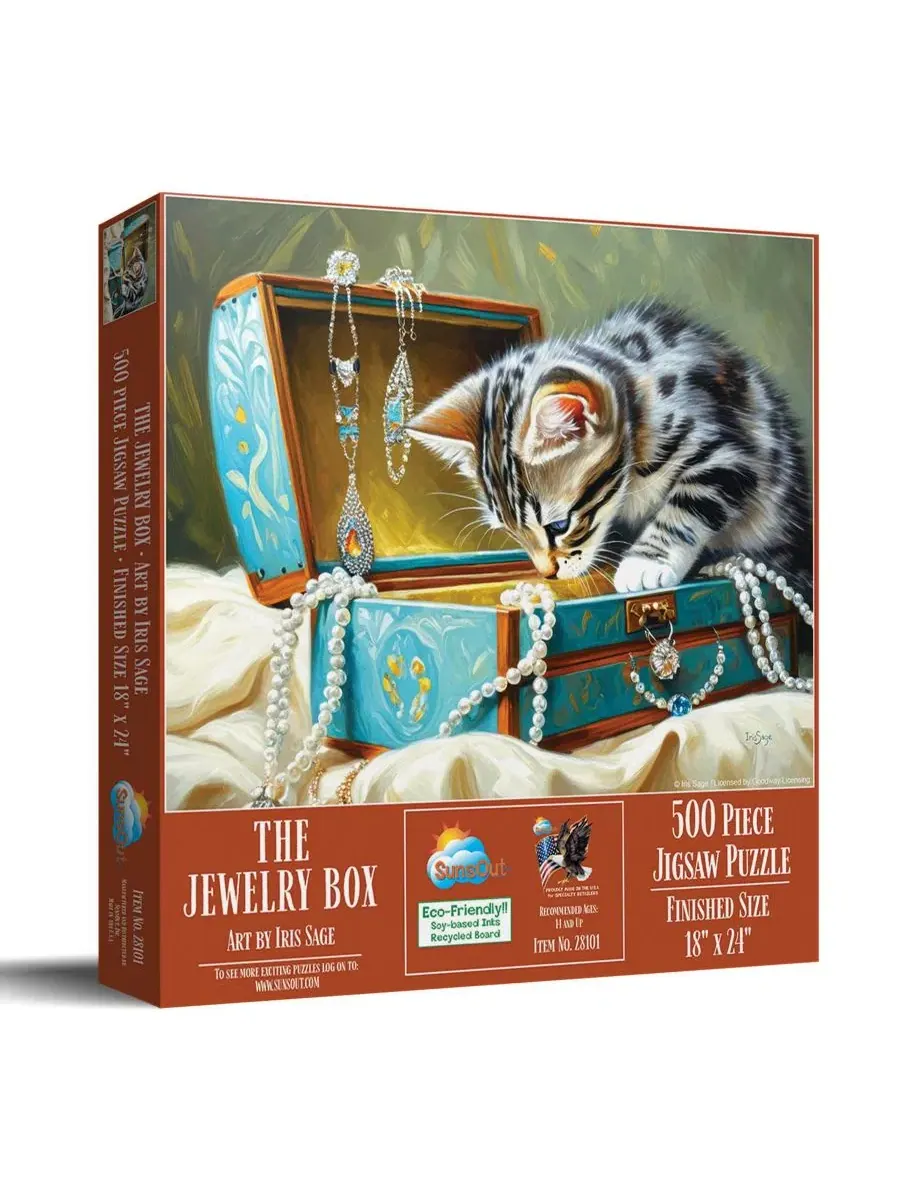 Пазл 500 деталей «The Jewelry Box» SunsOut