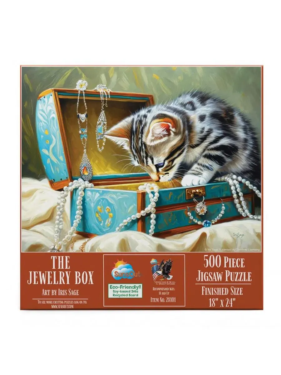 Пазл 500 деталей «The Jewelry Box» SunsOut — изображение 2 из 5, нет цвета