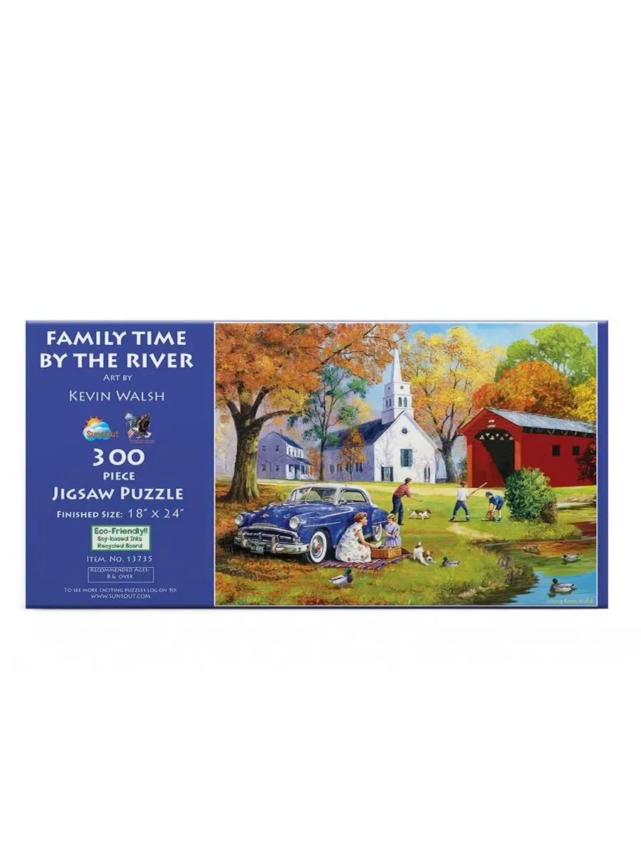Пазл 300 элементов Family Time by the River SunsOut, 46 x 61 см — изображение 3 из 5, нет цвета
